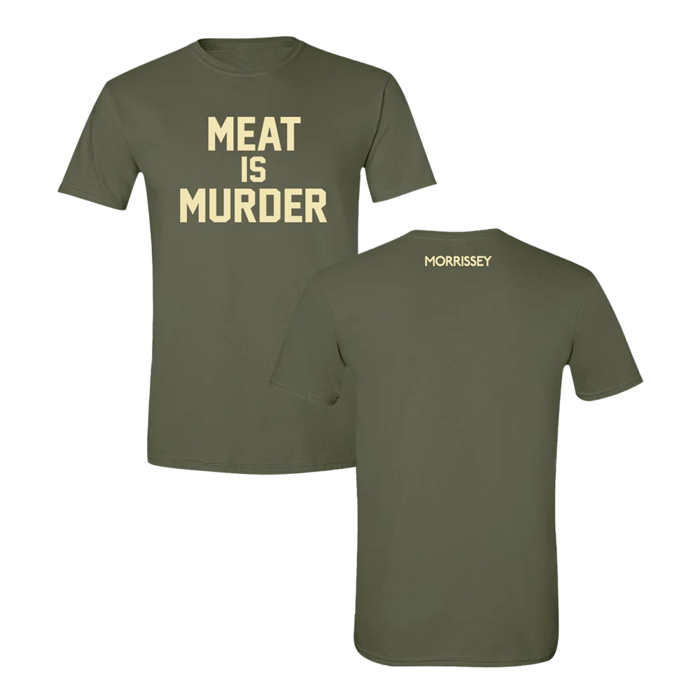 Fellow Friends – Meat Is Murder Camiseta Vegana Unisex Negro