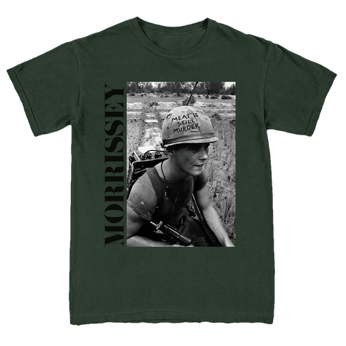 Meat Is Murder XL Tee - Army Green – Morrissey US Meat Is Murder XL Tee - Army Green – Morrissey US