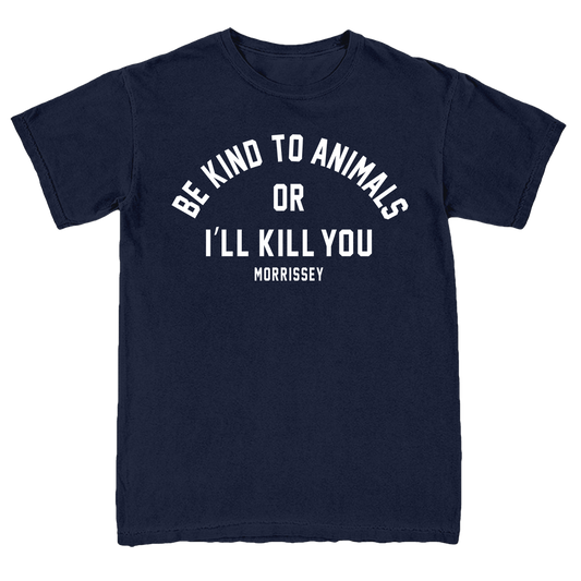 Be Kind to Animals Tee - Navy
