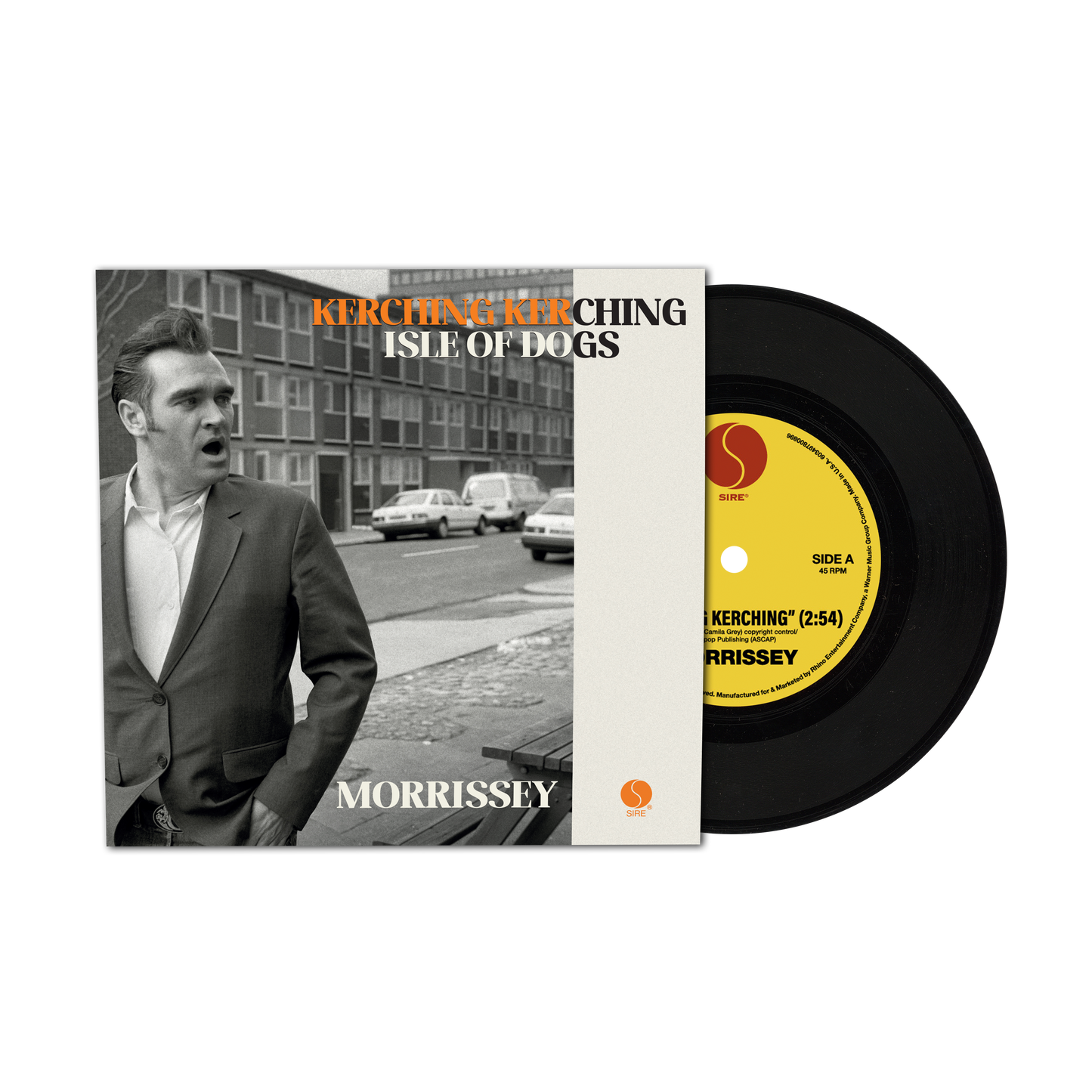 Kerching Kerching / Isle of Dogs - Black 7" Vinyl