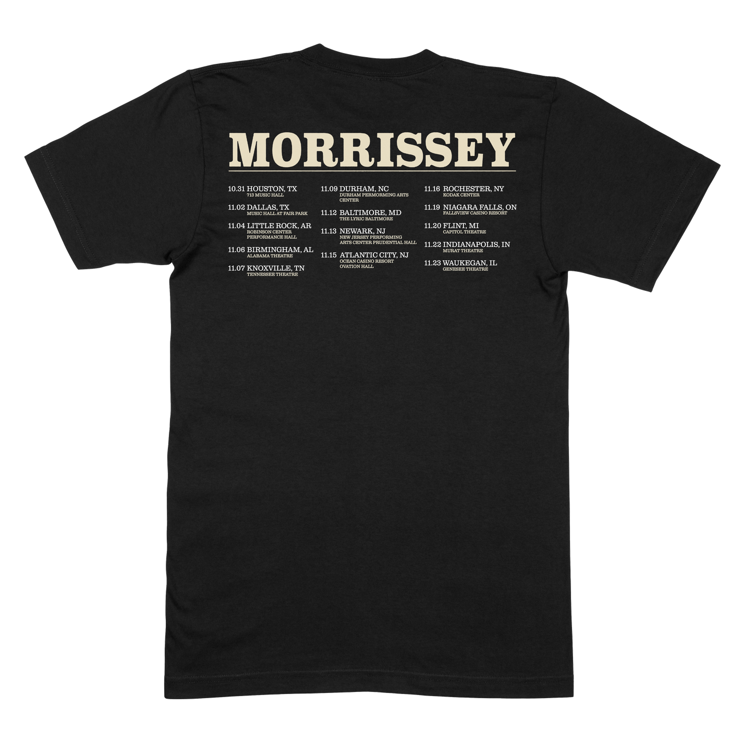 Pistol Tour Tee - Black – Morrissey US Pistol Tour Tee - Black – Morrissey US