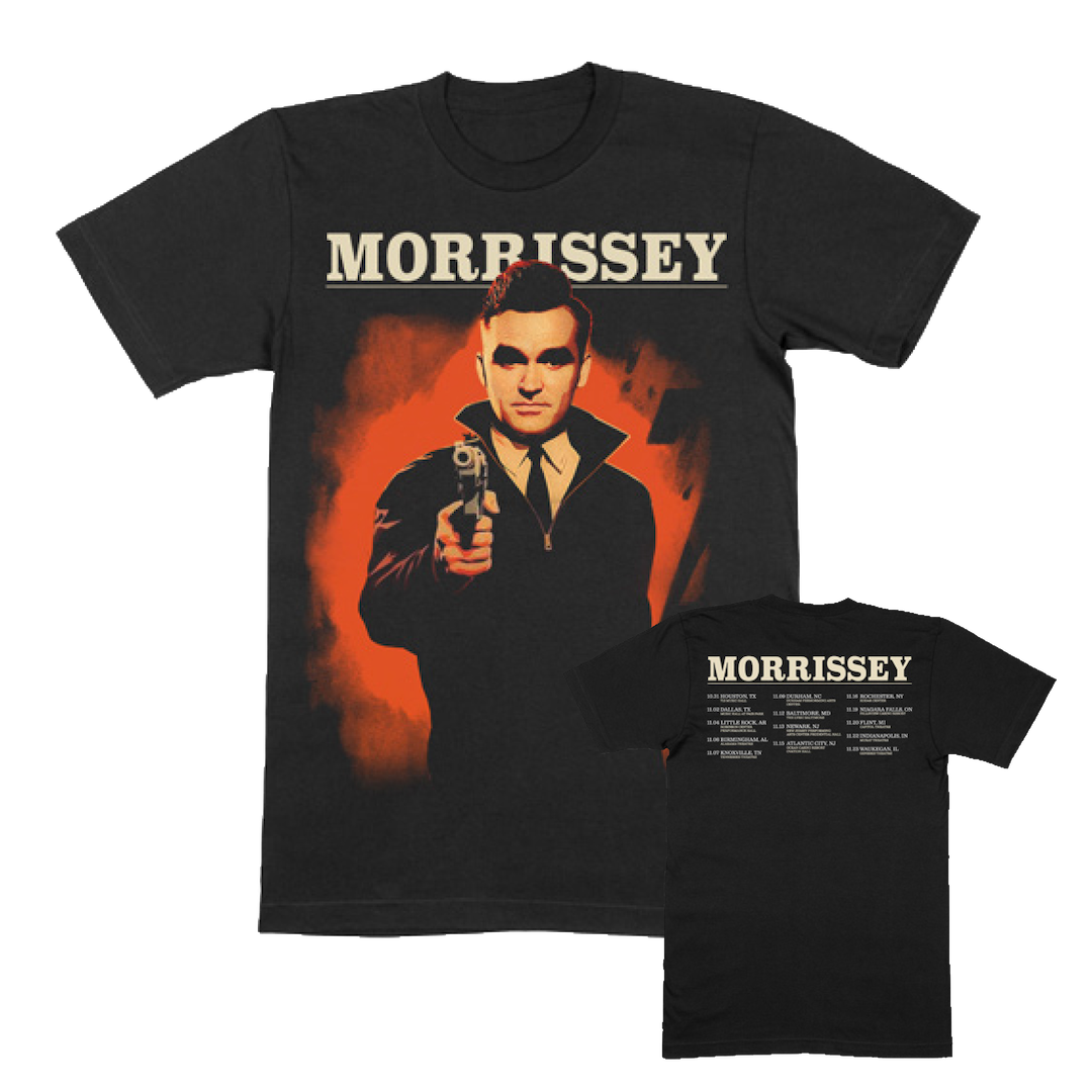 Pistol Tour Tee - Black – Morrissey US Pistol Tour Tee - Black – Morrissey US