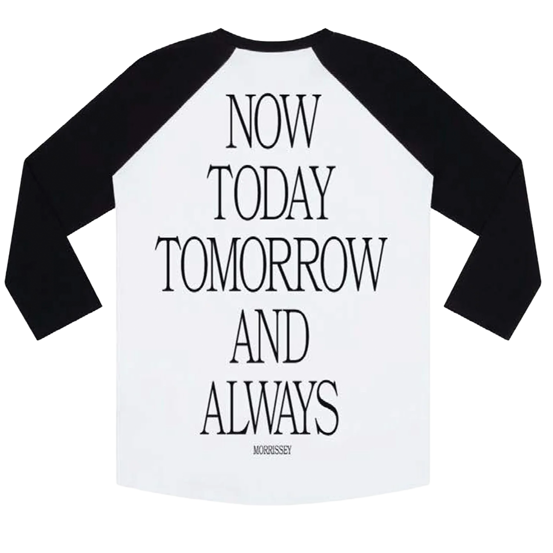 Now Today Raglan - Black/White