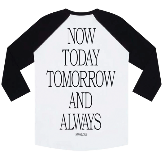 Now Today Raglan - Black/White