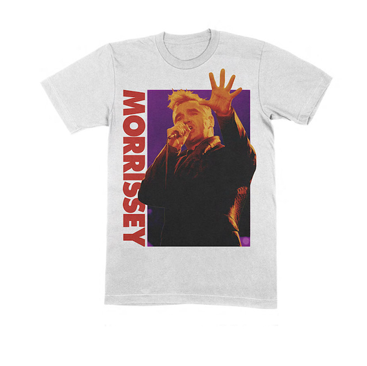 Morriessey white photo tee