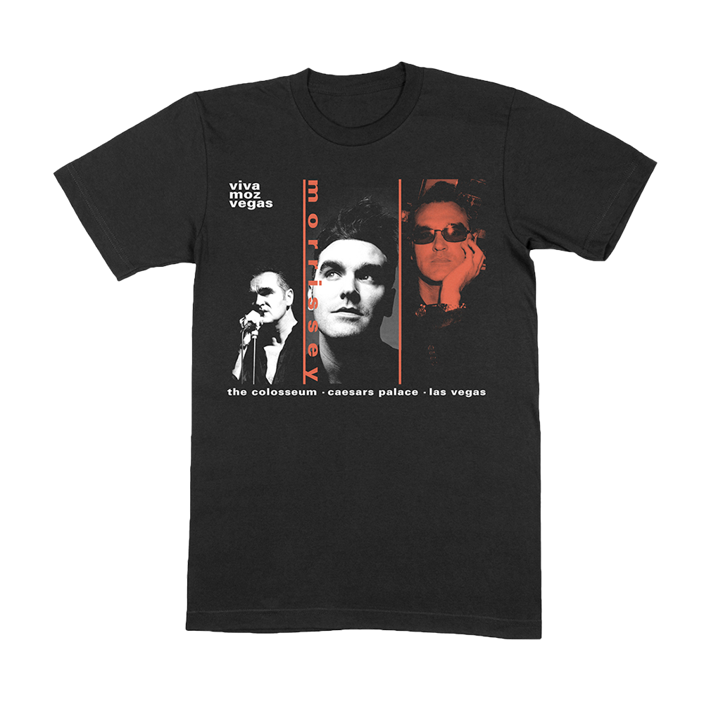 Morrissey - Triptych Black T-Shirt | Clothing | Morrissey USD